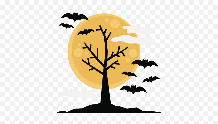 Halloween Tree Transparent Background - Halloween Clipart No Transparent Background Halloween Png Transparent,Trees Background Png