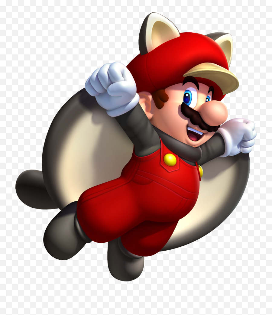 New Super Mario Bros Wii U Flying Squirrel Nsmbu - New Super Mario Bros U Nut Mario Png,Super Mario Png