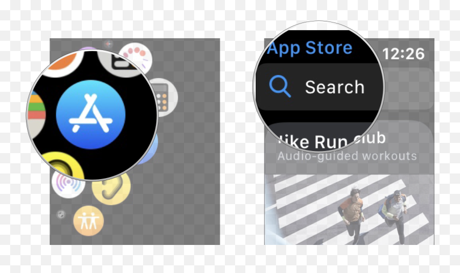 How To Use The App Store - App Store Apple Watch Png,Apple App Logo