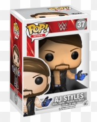 Aj Styles Png - Funko Pop Wwe Aj Styles Pop Vinyl Wwe John Funko Aj Styles,Aj Styles Logo Png