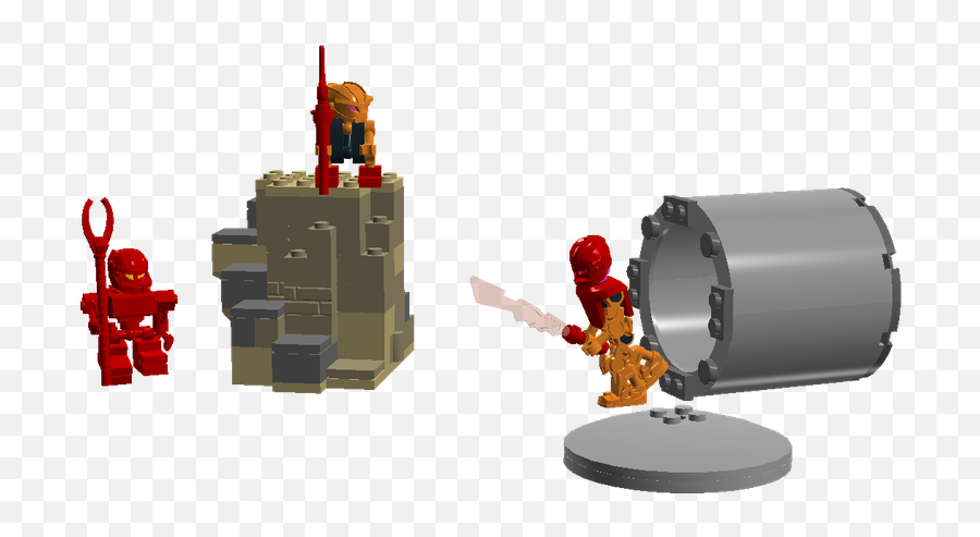 Lego Ideas - Bionicle Tahuu0027s Arrival Lego Bionicle Minifigures Png,Bionicle Png