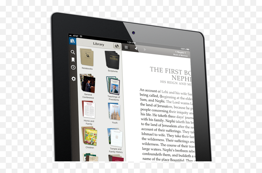 Lds Gospel Png U0026 Free Gospelpng Transparent Images - Tablet Computer,Book Of Mormon Png