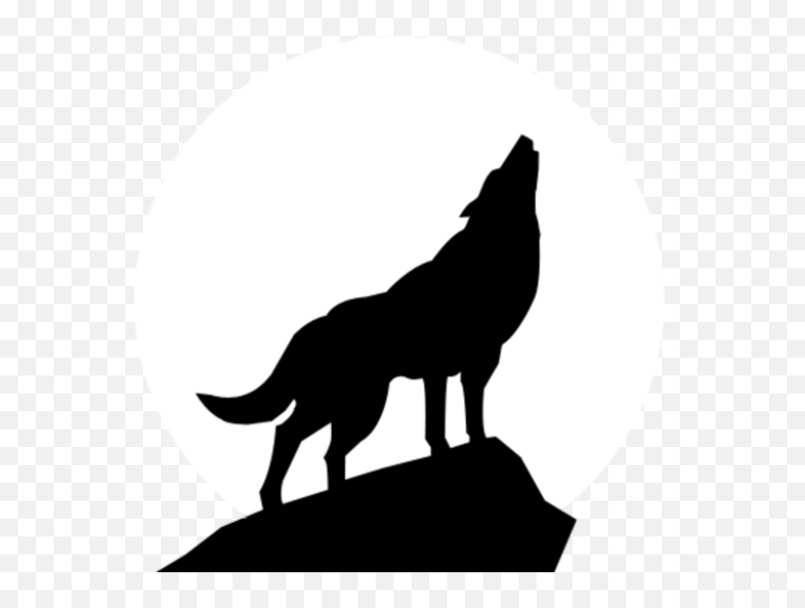 Lobo Vector Wolf Transparent Png - Silhouette Of A Wolf,Lobo Png