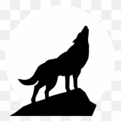 Lobo Vector Wolf Transparent Png - Silhouette Of A Wolf,Lobo Png