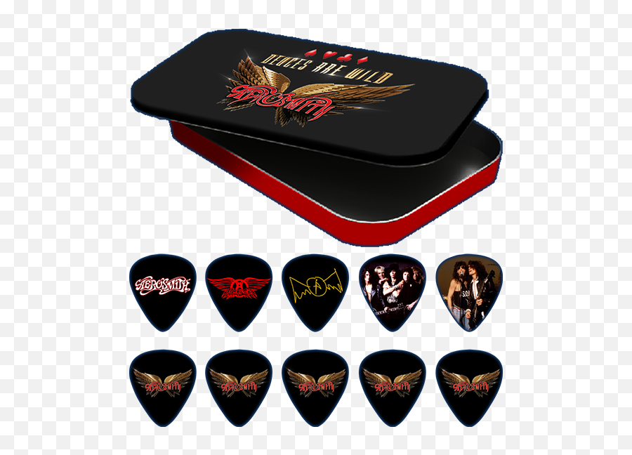 Guitar Pick Set U2013 Aerosmith Official Store - Illustration Png,Guitar Pick Png