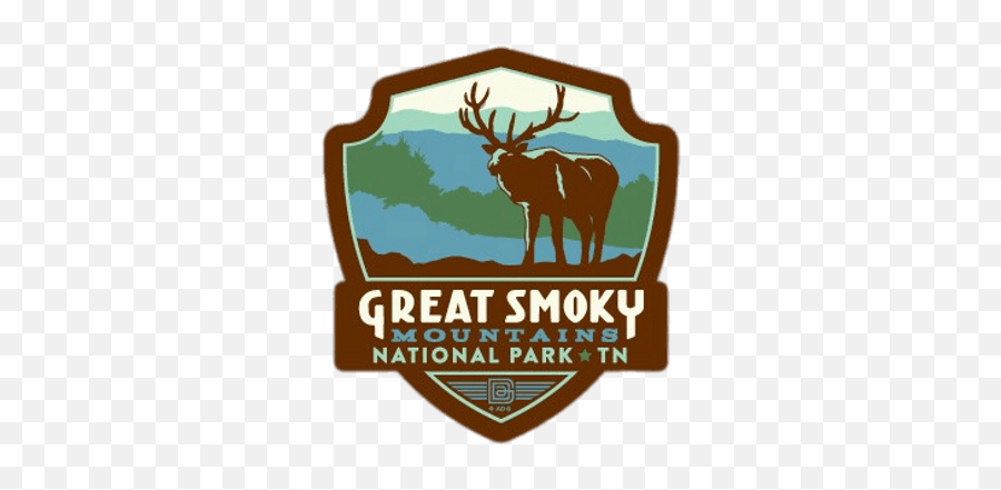 Great Smokey Mountains Emblem Transparent Png - Stickpng Canyonlands National Park Logo,Smoky Background Png