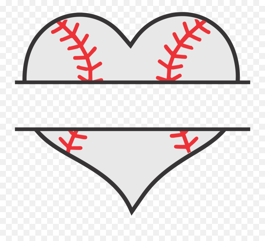 Free Baseball Clip Art Png Download - Heart Baseball Free Svg,Baseball Clipart Png