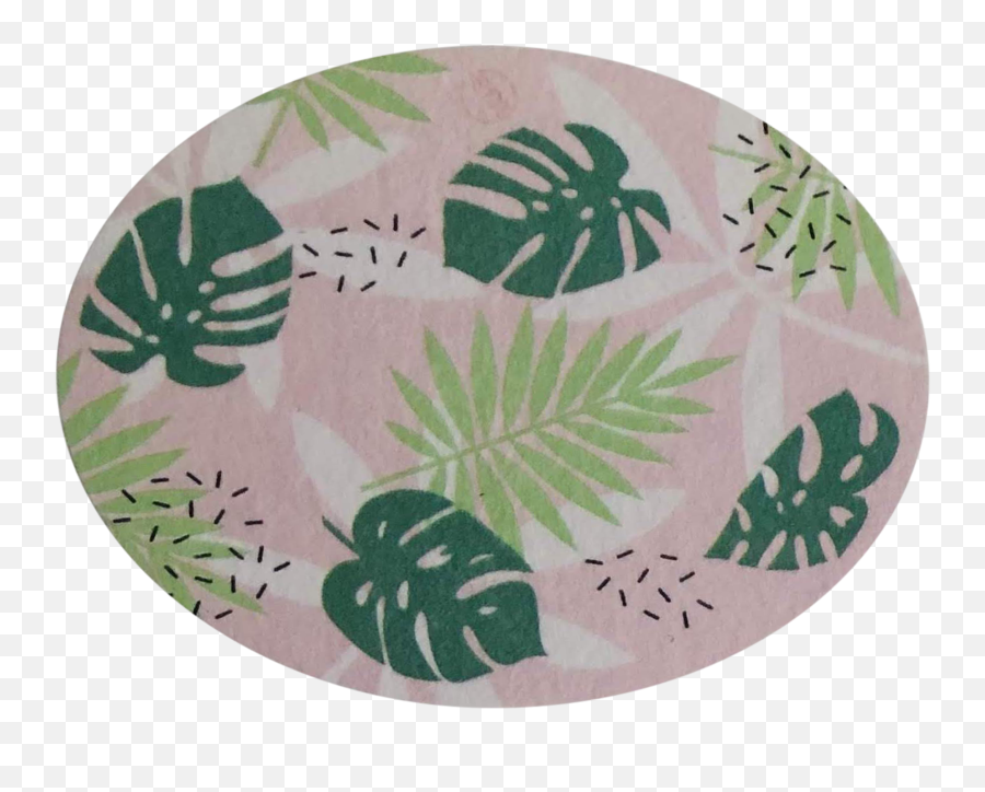Palm Fronds Oval Tape - Mat Png,Palm Fronds Png