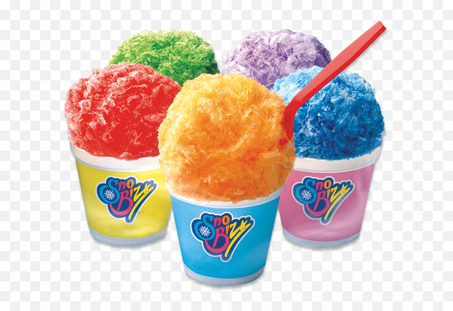 50 Hand - Crafted Shave Ice Flavors Sno Biz Shaved Ice With Flavor Png,Ice Transparent
