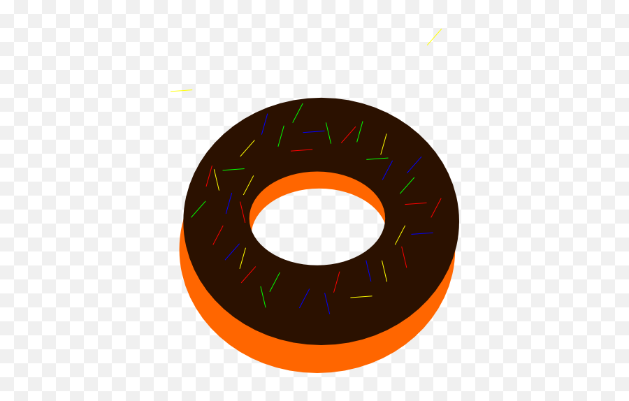 Not In 3d And The Transparent Background Wonu0027t Look Good - Dot Png,Donut Transparent