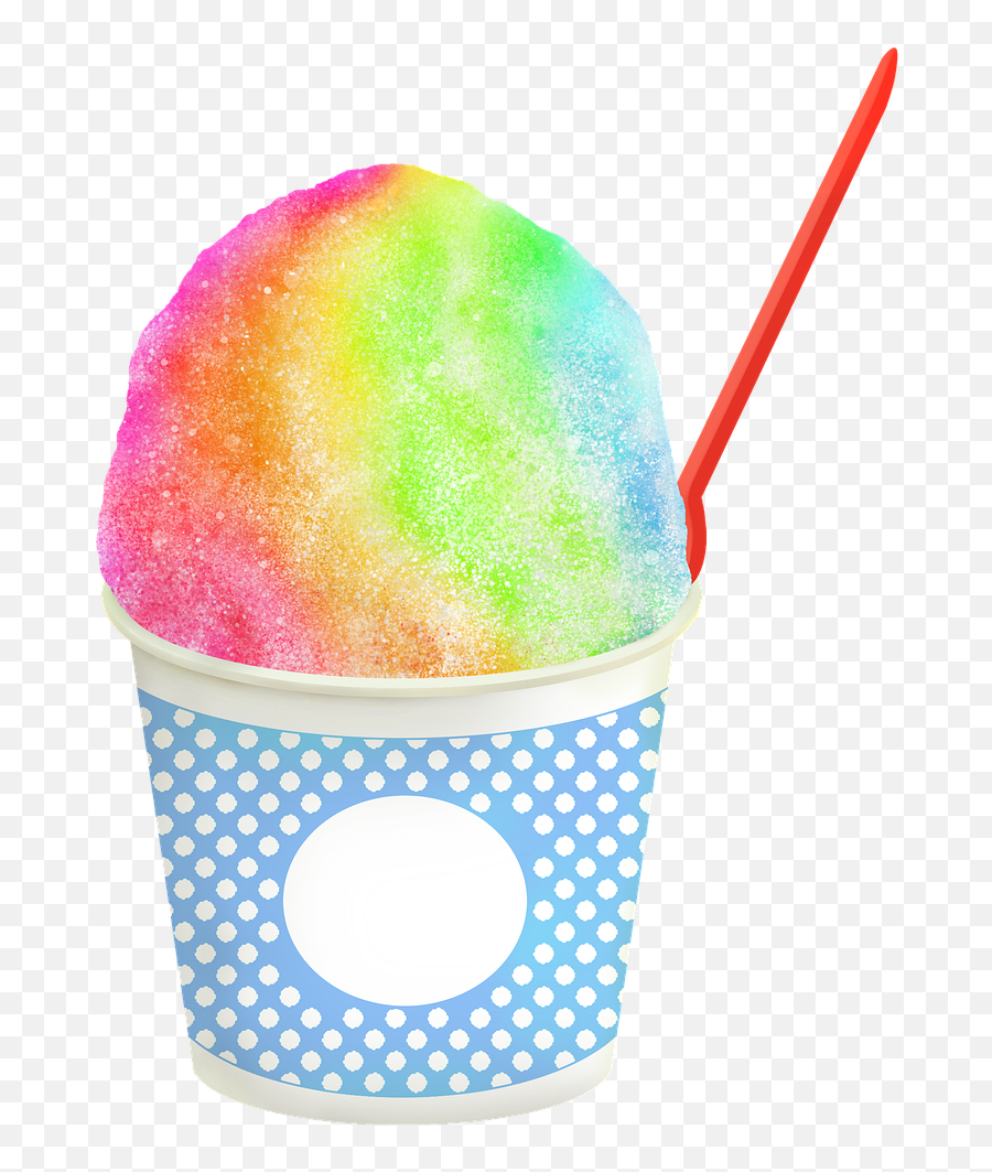 Shaved Ice Rainbow - Free Image On Pixabay Es Serut Pelangi Cup Png,Snow Cone Png
