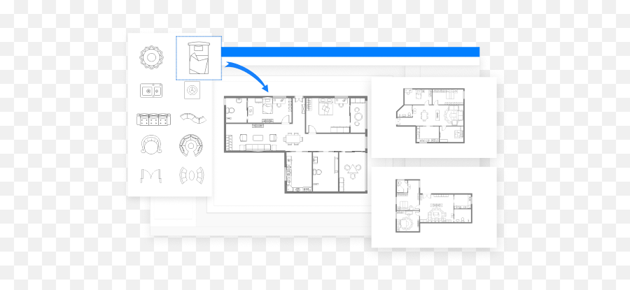 Building Plan - Online Blueprint Maker Edrawmax Vertical Png,Blueprint Png