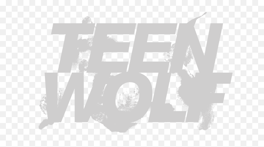 Teenwolf Logo Sticker By - Teen Wolf White Logo Transparent Png,Wolf Logo Png