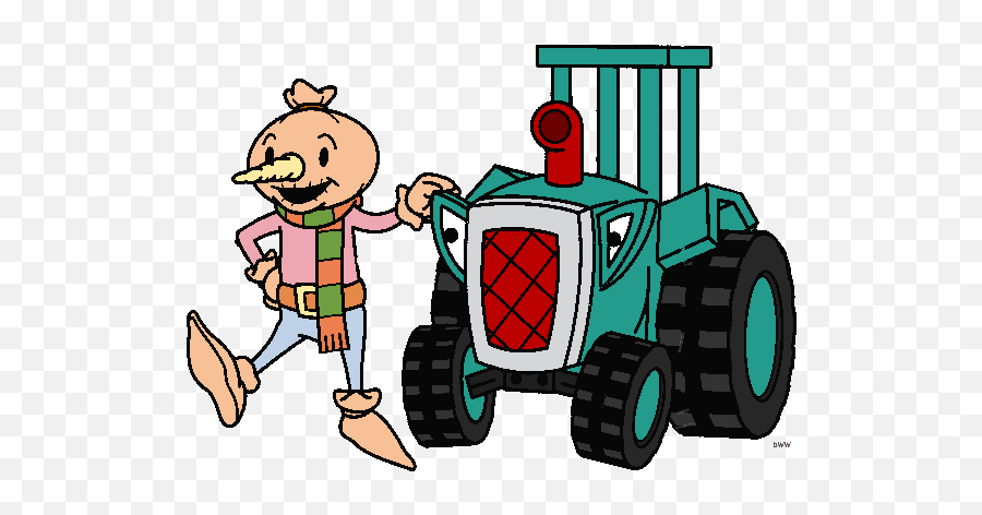Spud Travis The Tractor - Fictional Character Png,Bob The Builder Transparent