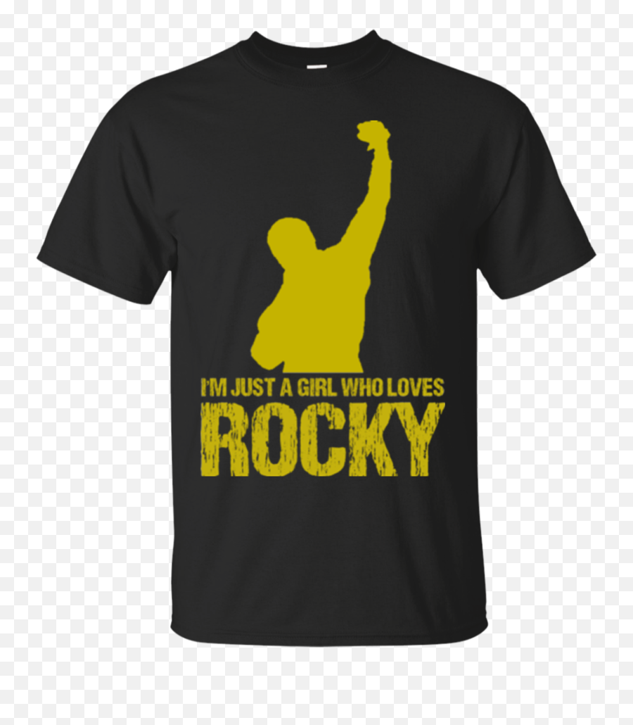 Rocky Balboa Girl Shirts Just A Loves U2013 Teebubbles - Unisex Png,Rocky Balboa Png