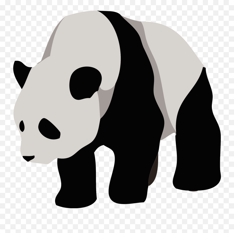 Giant Panda Clipart Free Download Transparent Png Creazilla - Giant Panda Clipart,Panda Transparent