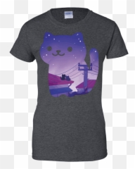 Collecting Nights U2013 Neko Atsume T - Shirt U2013 Shirt Design Online Png,Transparent Neko Atsume
