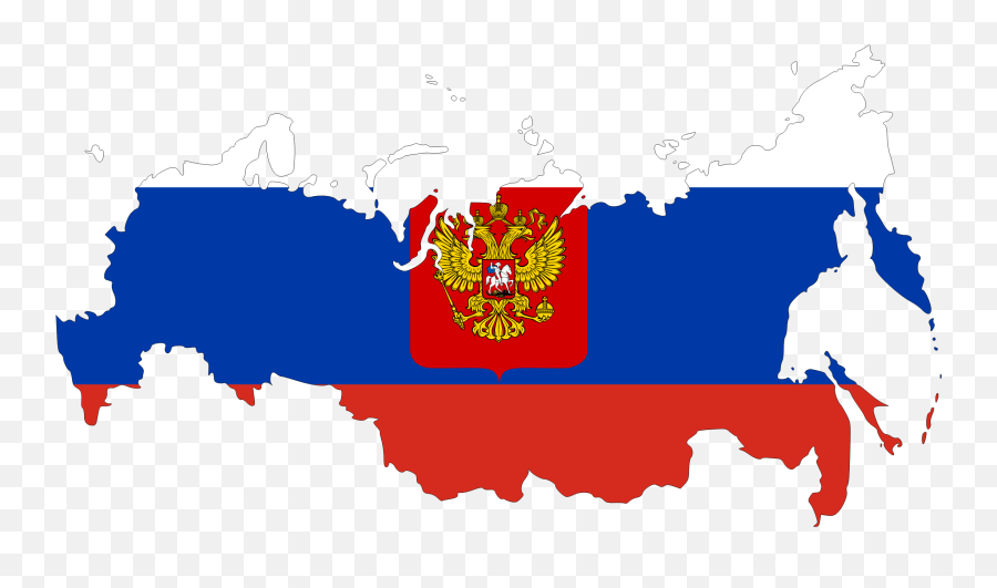 Big Image - Russia Map Flag Png Clipart Full Size Clipart Russia Map Vector,Uruguay Flag Png
