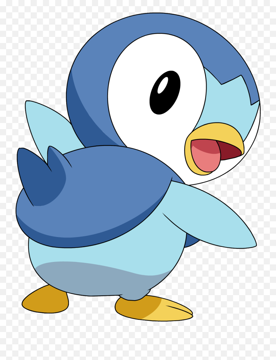 Download Hd 393piplup Dp Anime 3 - Transparent Pokemon Piplup Png,Piplup Png