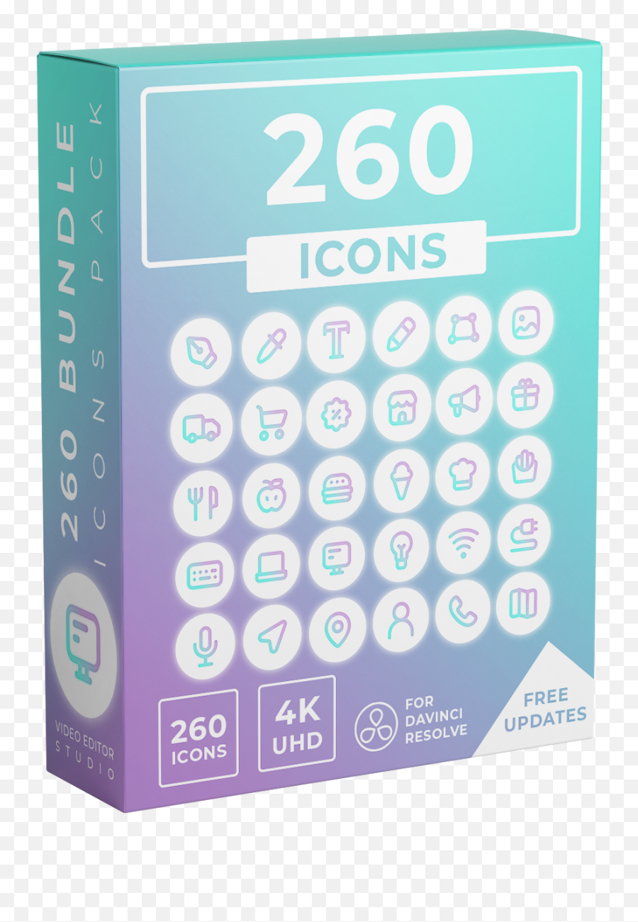 260 Icons Pack - Calculator Png,Bundle Icon