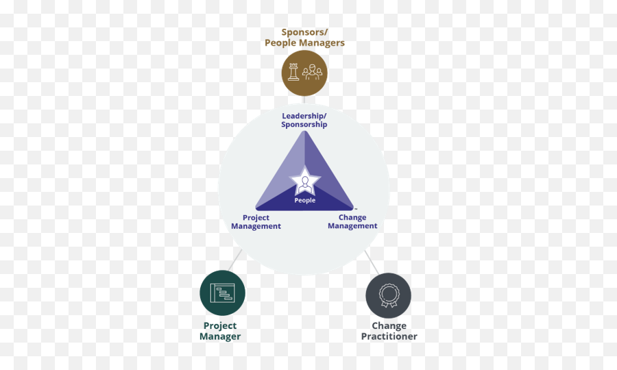 Core Roles In Change Management - Change Management Roles Png,Critical Role Icon