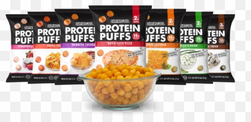 Protein Puffs - Shrewd Food png