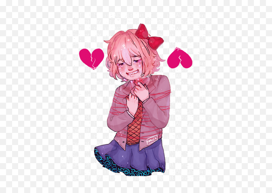 Youu0027ll Always Be My Dearest Friend Speedpaint Literature - Knaiifu Ddlc Png,Doki Doki Literature Club Logo Png