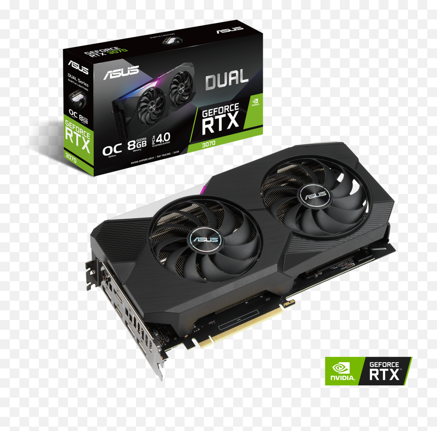 Dual - Rtx3070o8ggraphics Cardsasus Global Asus Dual Rtx 3070 Png,Du Speed Booster Icon