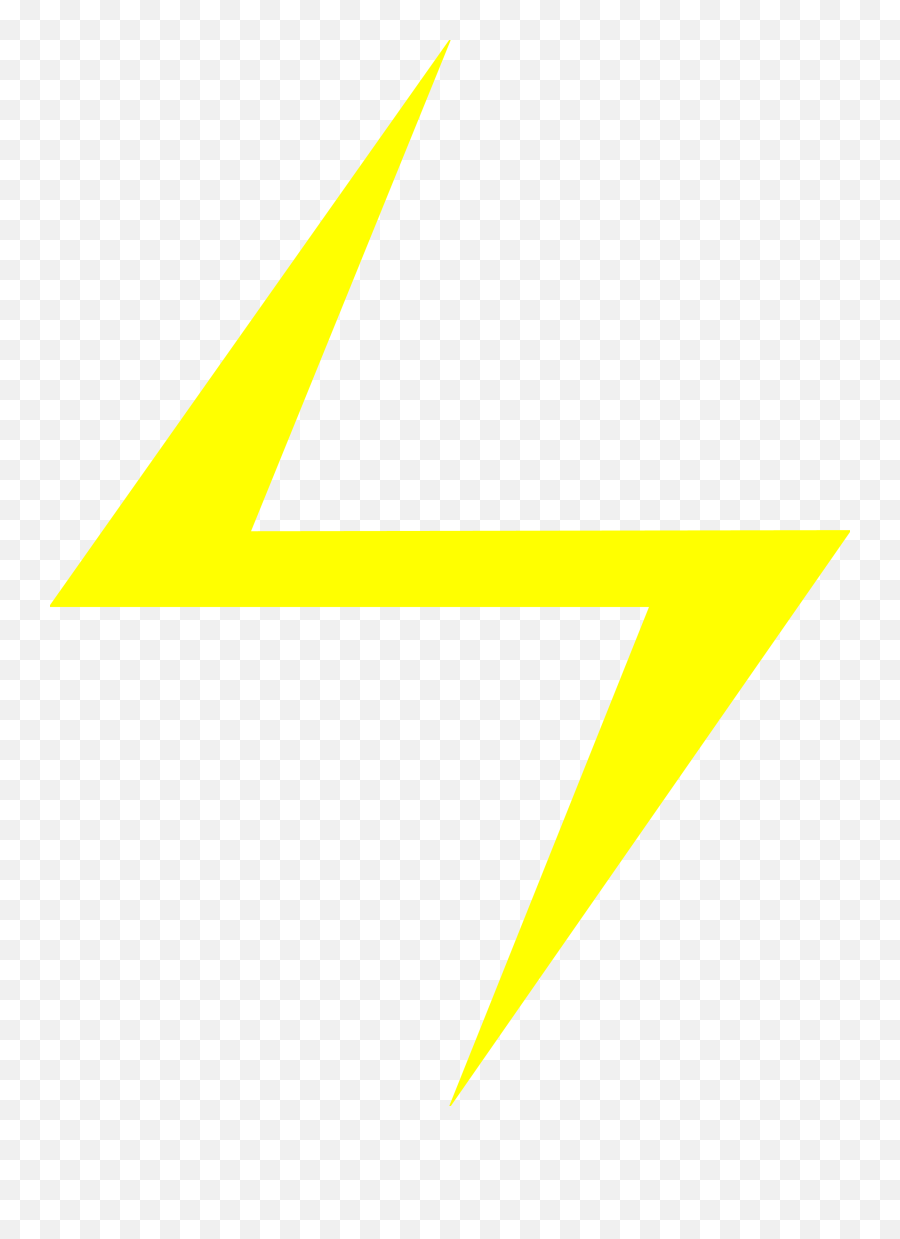 White Lightning Bolt Png Clipart 44047 - Free Icons And Png Ms Marvel Symbol Png,Lightning Bolt Transparent Background