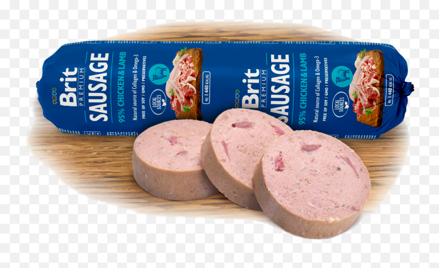 Brit Premium Sausage Chicken U0026 Lamb U2013 - Brit Premium Png,Sausage Transparent