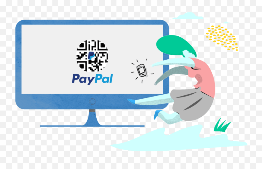 How To Create A Paypal Qr Code Scan Pay Easily - Smart Device Png,Paypal Logo Icon