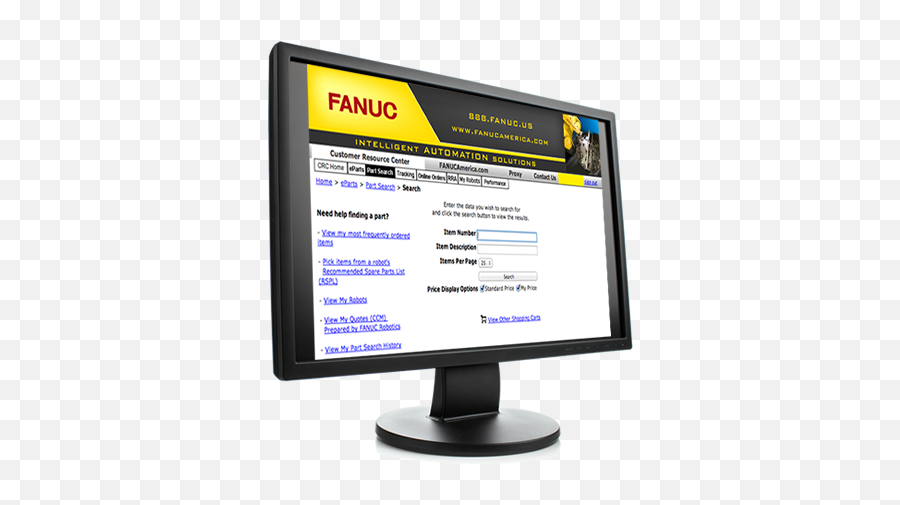 Fanuc Customer Login For All Product Lines America - Electronics Brand Png,Customer Portal Icon