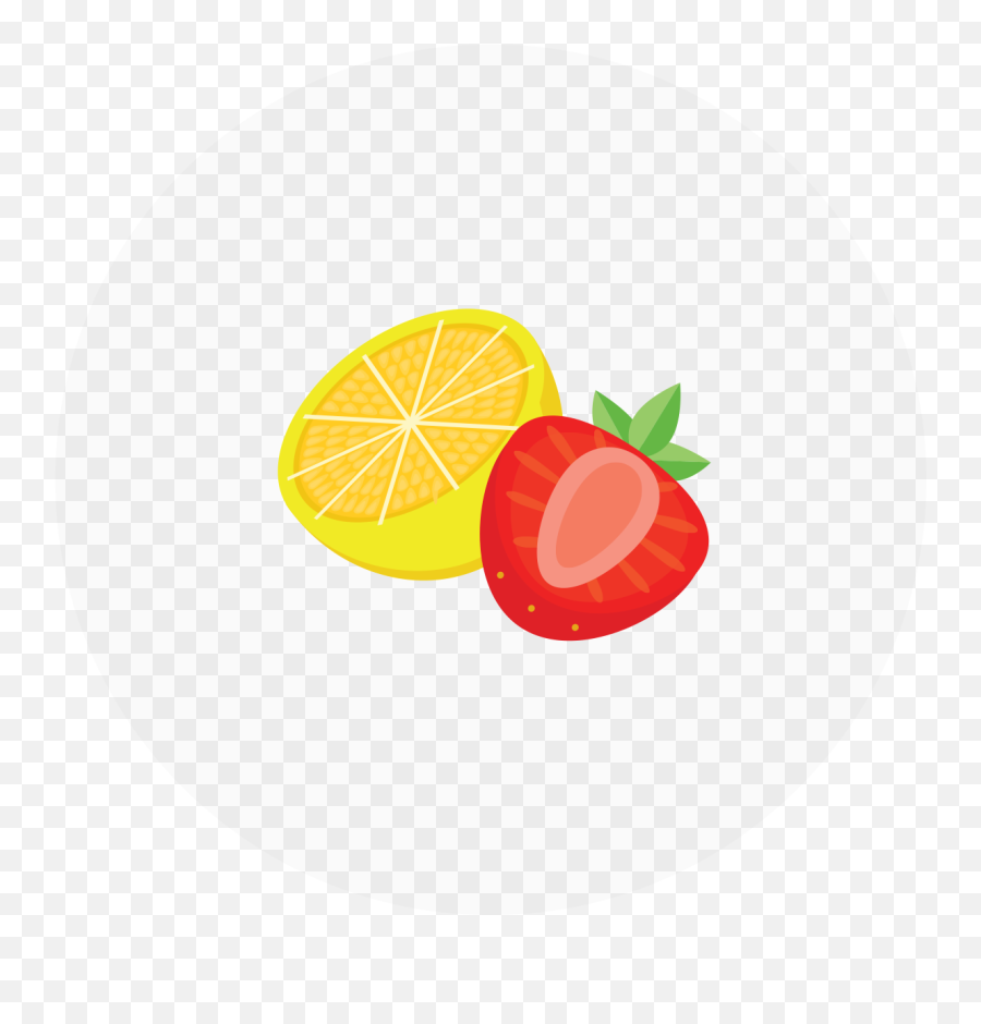 Strawberry Lemonade Sorbet - Lemon And Strawberry Icon Png,Strawberry Icon