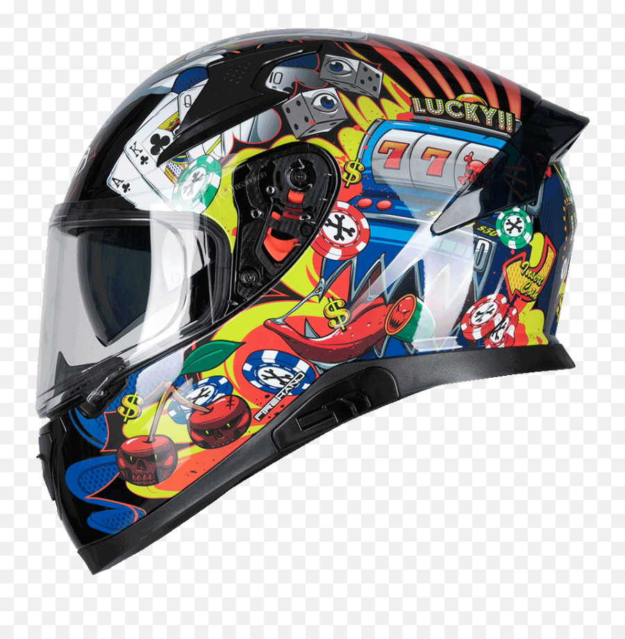 Snake Lucky Pilot Helmets - Motorcycle Helmet Png,Icon Open Face Helmet