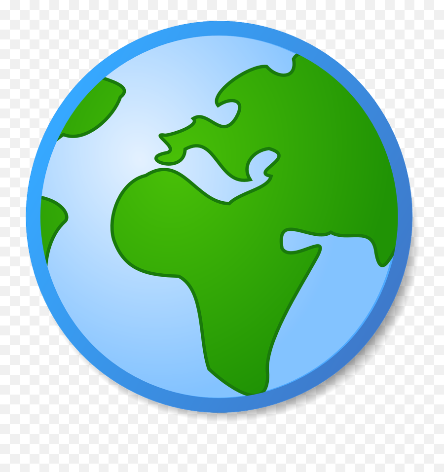 Green Blue Globe World Earth Png Picpng - Easy Climate Change Poem,Blue Globe Icon