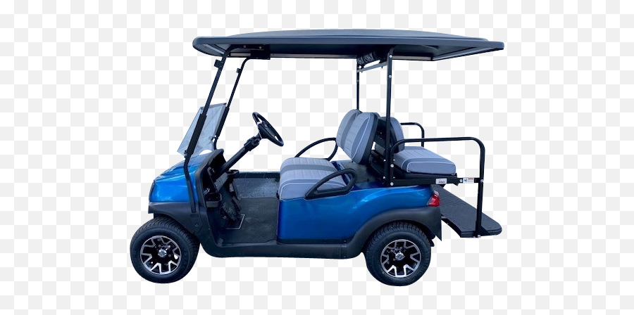 2019 Club Car Tempo Blue Electric National Carts - For Golf Png,Icon Golf Cart Review