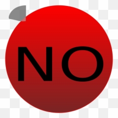Redbutton No Png Svg Clip Art For Web - Download Clip Art Wat Ratburana,Red Button Icon