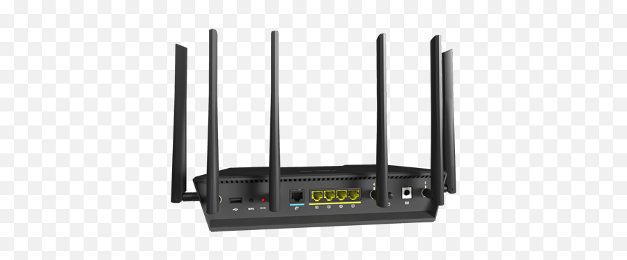 Asus Ac3200 Tri - Band Gigabit Wifi Router Neweggcom Wireless Router Png,Netgear Wps Button Icon