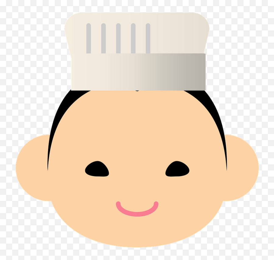 Chinese Cook Face Clipart Free Download Transparent Png - Happy,Female Chef Icon