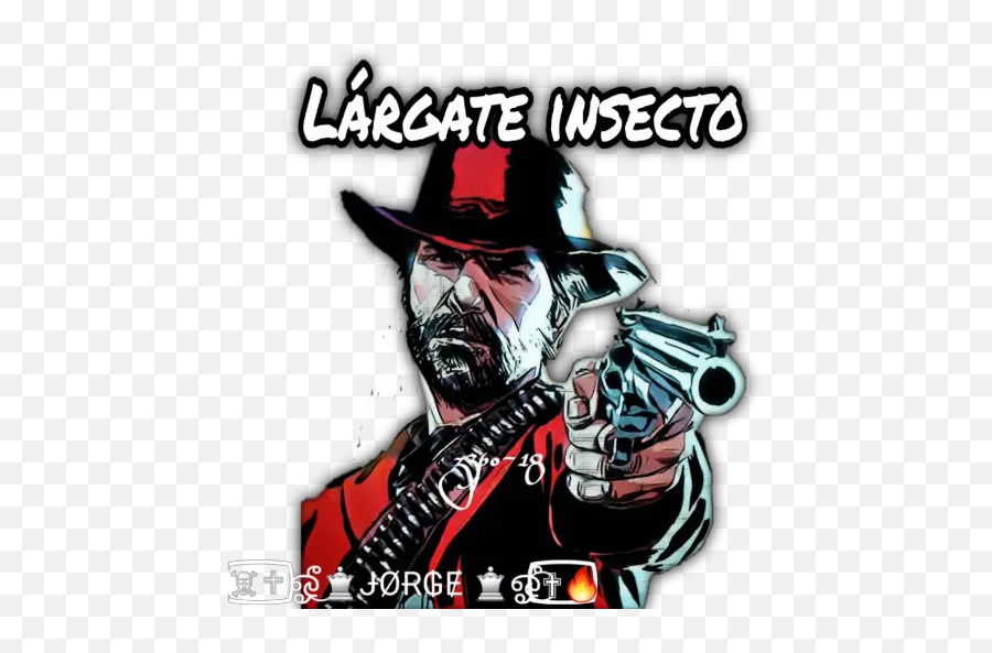 Sticker Maker - Vaqueros Rdr2 Png,Red Dead Redemption 2 Icon