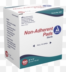 Dynarex 3423 Non - Adherent Sterile Pads Medical Supply png