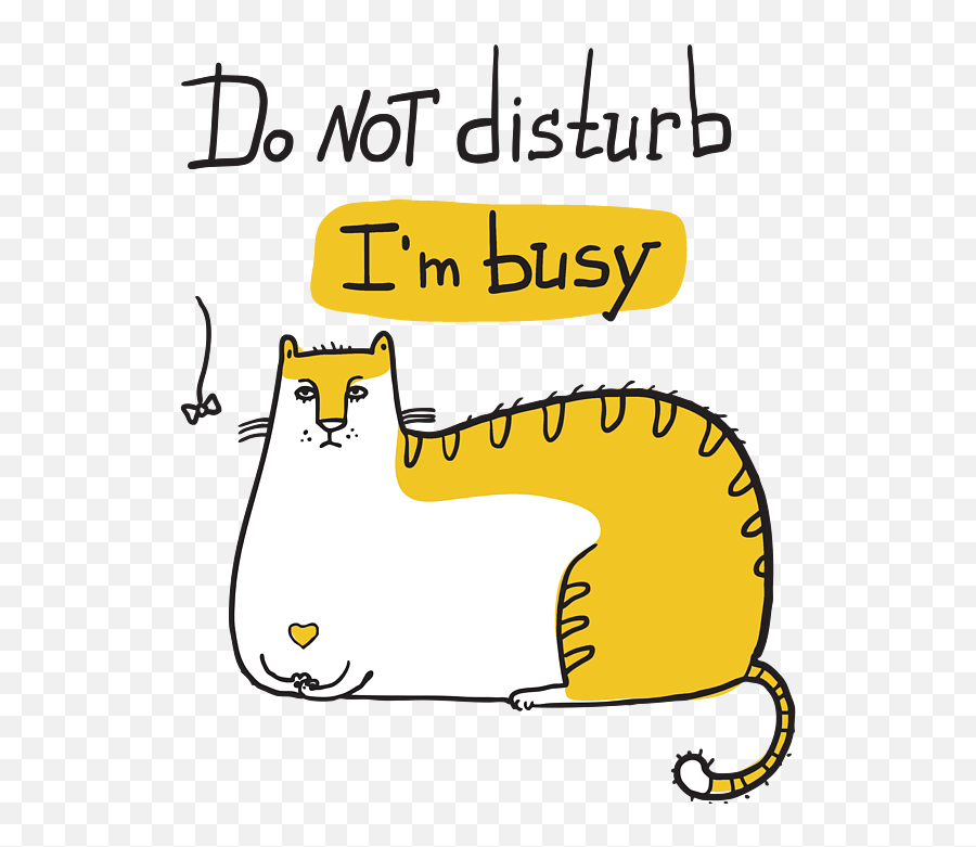 Cool Cat Lazy Fat Do Not Disturb Im Busy Puzzle For - Dot Png,Fat Cat Icon