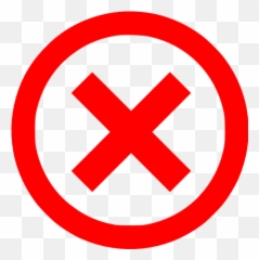 Computer Icons X Mark Check Clip Art - red x png Red Png Transparent