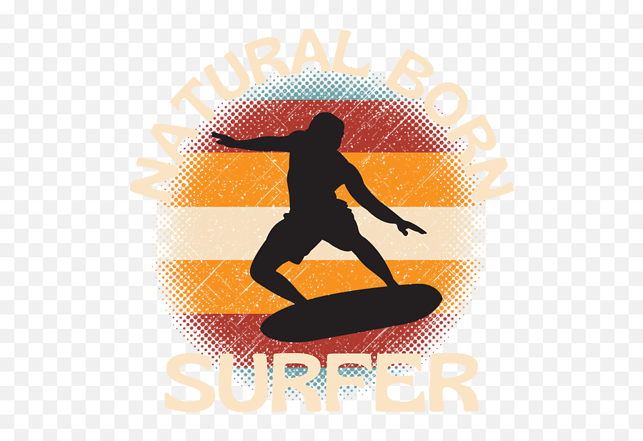 Natural Born Surfer Kids T - Shirt For Sale By Organicfoodempire Surfer Png,Surfer Girl Icon