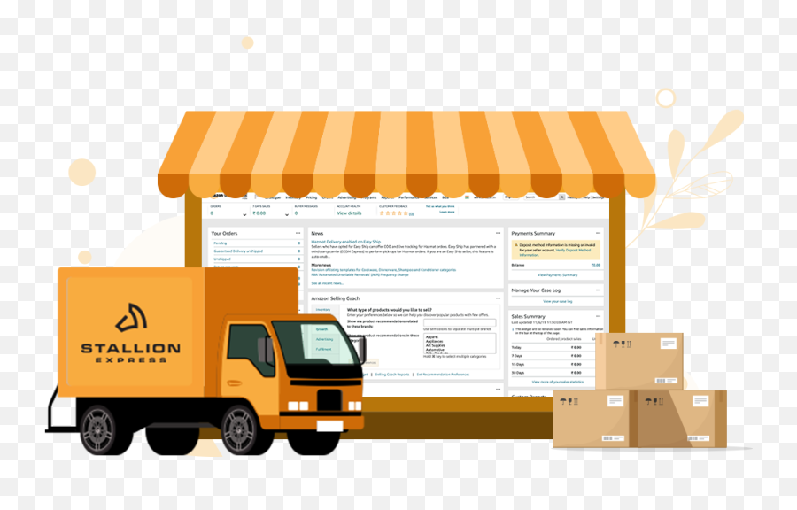 Amazon Integration - Stallion Express Png,Shopping Icon On Amazon