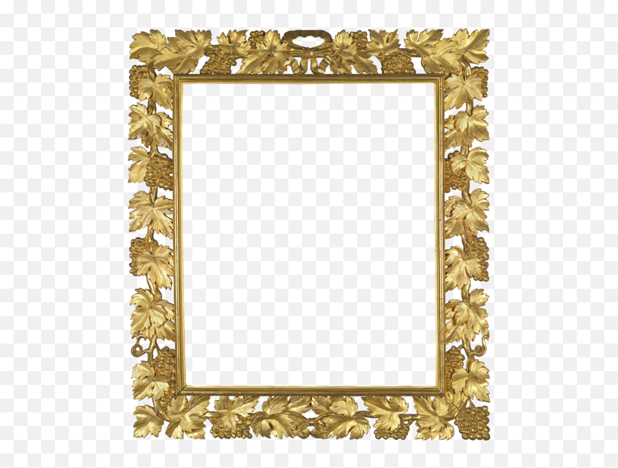 Transparent Frames Gold Png Photo Frame With - Gold Transparent Picture Frame,Gold Transparent Background