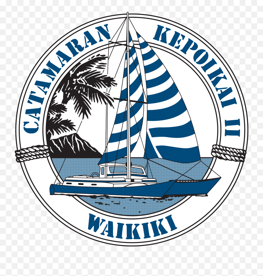 Kepoikai Ii Waikikiu0027s Premier Catamaran - Kepoikai Catamaran Png,Sailboat Logo