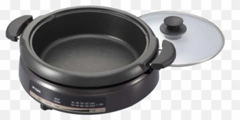 Cqe - B 37qt Electric Skillet With Handles Tiger Tiger Steamboat Grill Png,Skillet Png