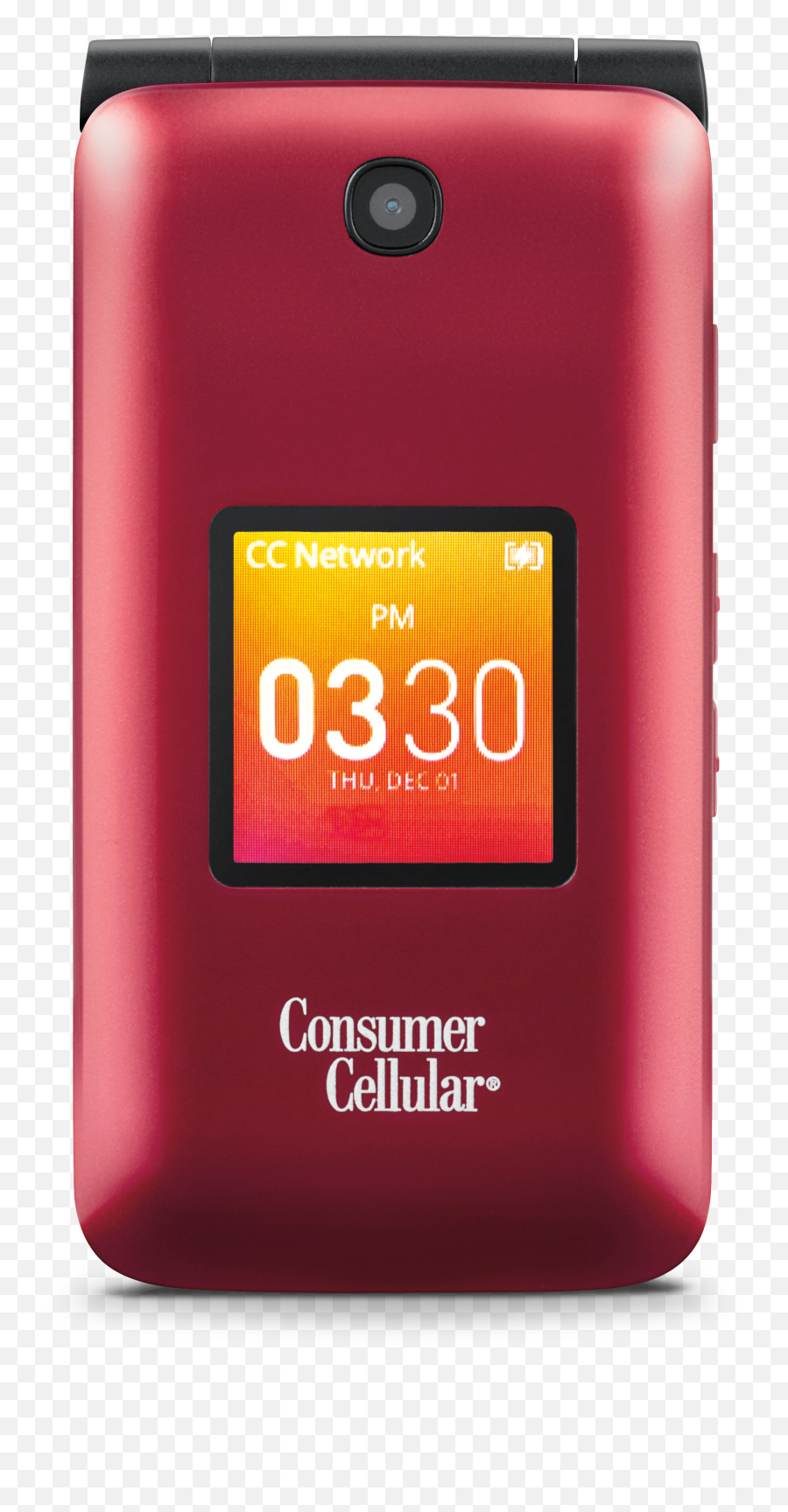 Consumer Cellular Go Flip Cell Phone - Red Png,Red Phone Png