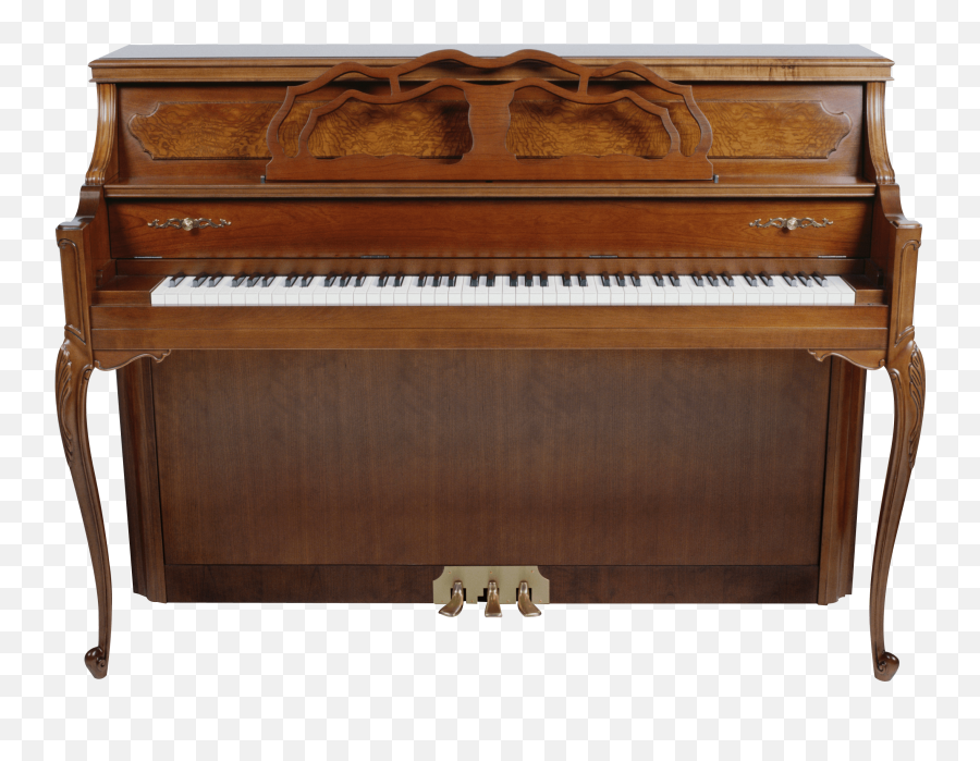 Vintage Brown Piano Transparent Png - Stickpng Vintage Piano Png,Piano Keyboard Png